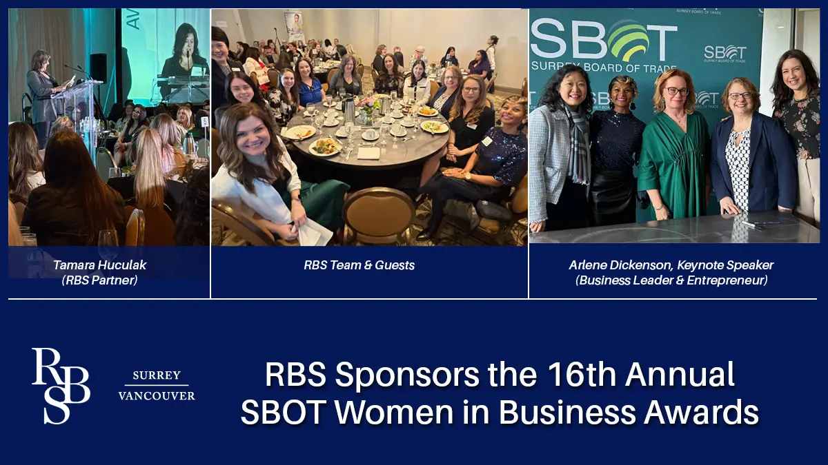 RBS Sponsors the SBOT Women in Business Awards